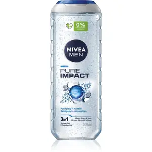 NIVEA MEN Pure Impact sprchový gel pro muže 500 ml