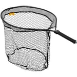 Fencl muškařský podběrák king xl karbon s pogumovanou hlubokou sítí 55x47 cm