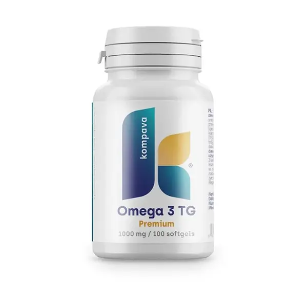 KOMPAVA Omega-3 TG premium 100 kapslí