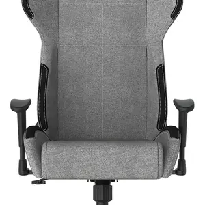 Herní židle DXRacer FORMULA šedo-černá, látková