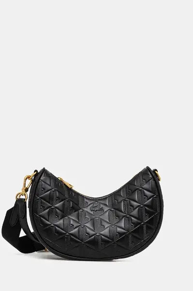 Kožená kabelka Lacoste