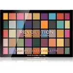Revolution Maxi Reloaded Palette paletka púdrových očných tieňov odtieň Dream Big 45x1.35 g