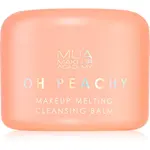 MUA Makeup Academy Oh Peachy odličovací balzam s obsahom oleja s vôňou broskyne 70 g