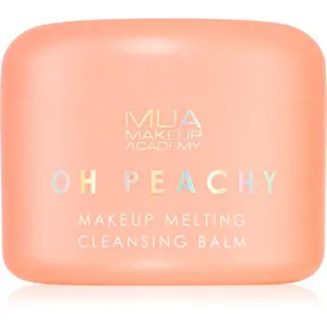 MUA Makeup Academy Oh Peachy odličovací balzam s obsahom oleja s vôňou broskyne 70 g