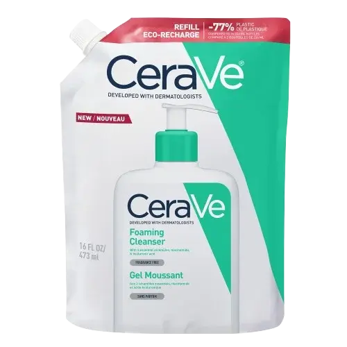 CERAVE Čistiaci peniaci gél náplň 473 ml