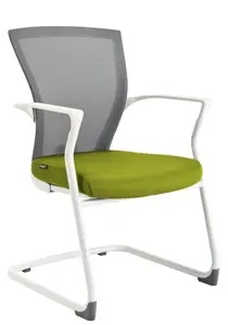 HON jednací židle MERENS WHITE Meeting