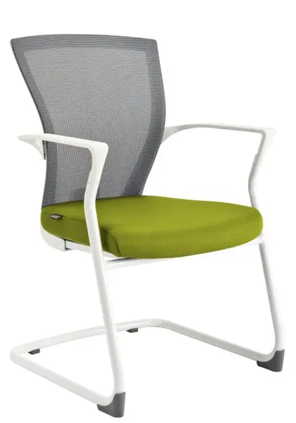 HON jednací židle MERENS WHITE Meeting