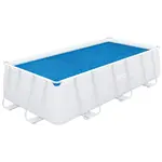 BESTWAY 58240 - Solarní plachta na bazén 380 x 180 cm modrá obdélníková