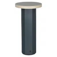 Dieter Knoll STOLNÍ LAMPA NA BATERIE, dotykový stmívač, 16/31,6 cm