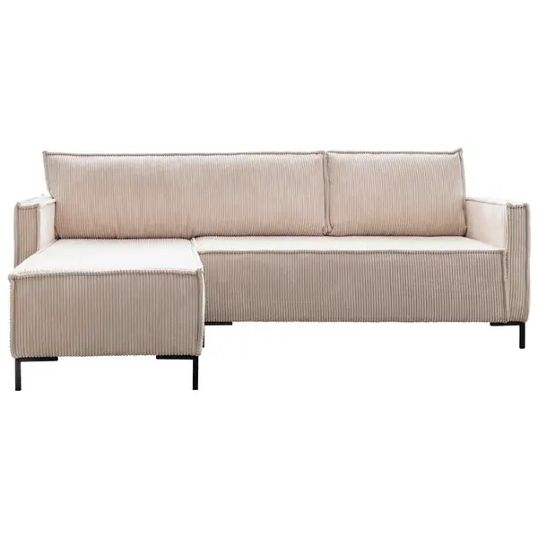 MID.YOU ROHOVÁ SEDAČKA, textil, béžová