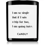 Candly & Co. I am so single vonná svíčka 250 g
