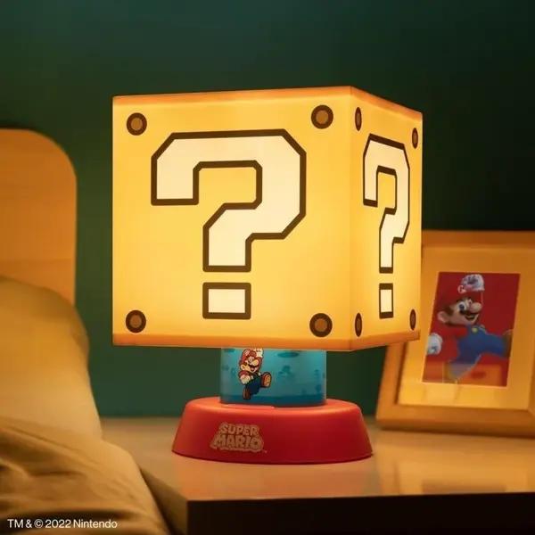 Lampa Super Mario (poškozené)