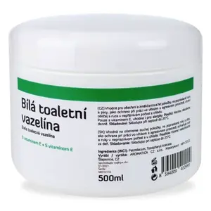 AROMATICA Bílá toaletní vazelína s vitamínem E 500 ml