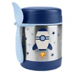 SKIP HOP Spark style termoska na jídlo se lžičkou/vidličkou od 3 let raketa 325 ml