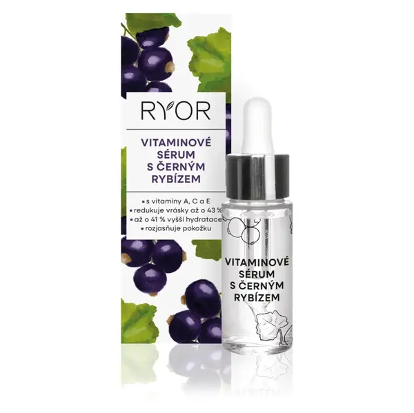 RYOR Vitaminové sérum s černým rybízem 15 ml