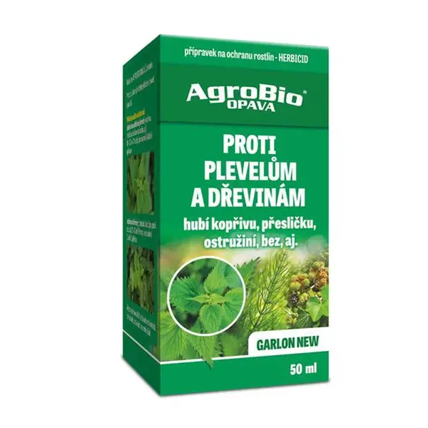 Přípravek k hubení dřevin, buřeně a dvouděložných plevelů AGROBIO Garlon New 50ml
