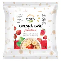 PROBIO Kaše ovesná jahodová bezlepková jednoporcová BIO 65 g