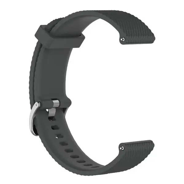 BStrap Silicone Bredon remienok na Samsung Galaxy Watch 3 45mm, dark gray