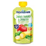 HAMÁNEK Jablko, banán a špenát 6m+ 100 g