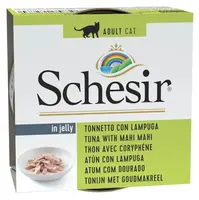 SCHESIR Konzerva pro kočky tuňák a mahi mahi 85 g
