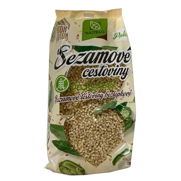 NAJTELO Sezamové těstoviny paleo tarhoně bez lepku 250 g