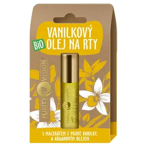 PURITY VISION Vanilkový olej na rty BIO 10 ml