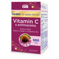 GS Vitamin C s echinaceou 500 mg 70 + 30 tablet NAVÍC