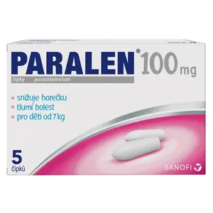 PARALEN pro děti 100 mg 5 čípků
