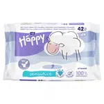 BELLA HAPPY Dětské vlhčené ubrousky & toaletní papír sensitive 42 ks