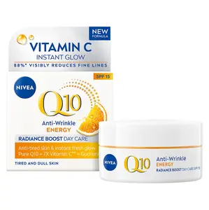 NIVEA  Q10 Energy Energizující denní krém proti vráskám OF 15 50 ml