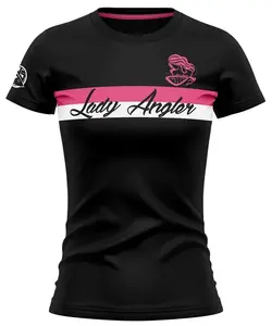 Hotspot design tričko lady angler s pruhy - m