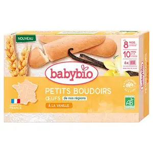 BABYBIO Vanilkové piškoty 120 g