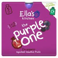 ELLA'S KITCHEN  Purple one ovocné pyré s černým rybízem BIO 90 g x 5 kusů