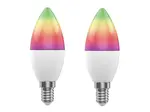 Smart LED žárovka E14 5W RGB CCT WOOX R9075/2pack WiFi Tuya sada 2ks