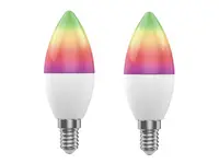Smart LED žárovka E14 5W RGB CCT WOOX R9075/2pack WiFi Tuya sada 2ks
