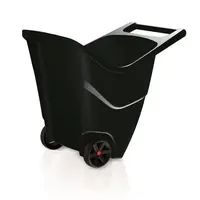 Vozík zahradní LOAD&GO II 85l černý