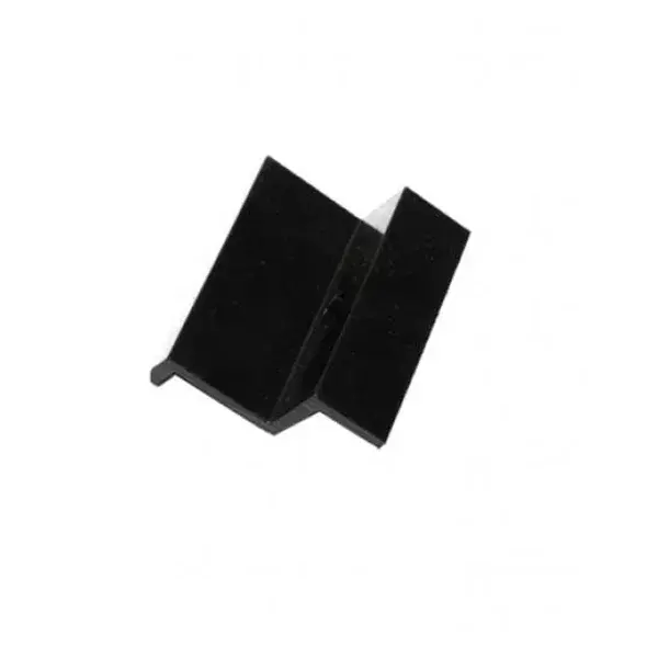 Koncový úchyt černý 40mm