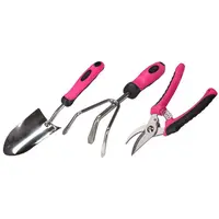 Sada zahradního nářadí SIXTOL GARDEN PINK 3 3ks