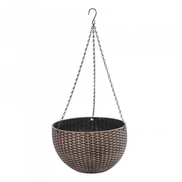 Květináč závěsný STREND PRO 26x16cm zlatý