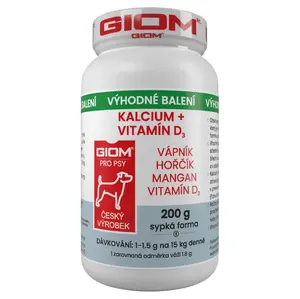 GIOM Kalcium + D3 200 g