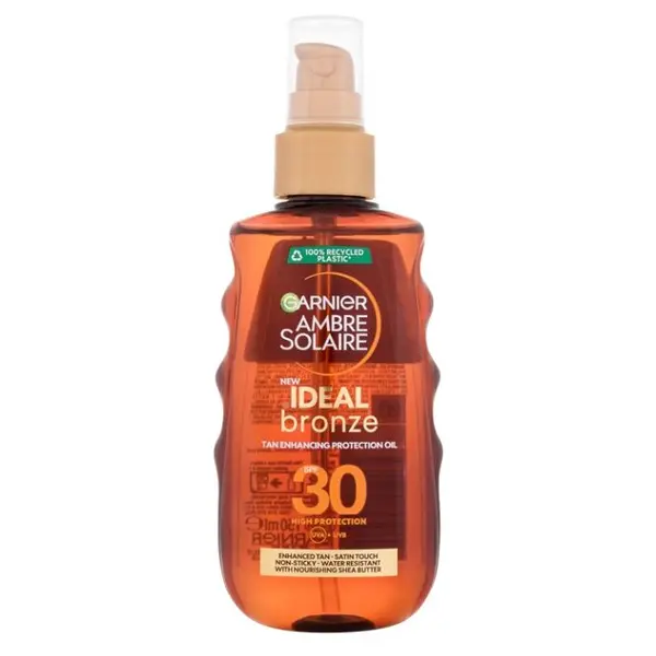 GARNIER Ambre Solaire SPF 30 Opalovací přípravek Ideal Bronze 150 ml