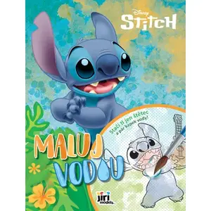 Maluj vodou A4 Lilo & Stitch