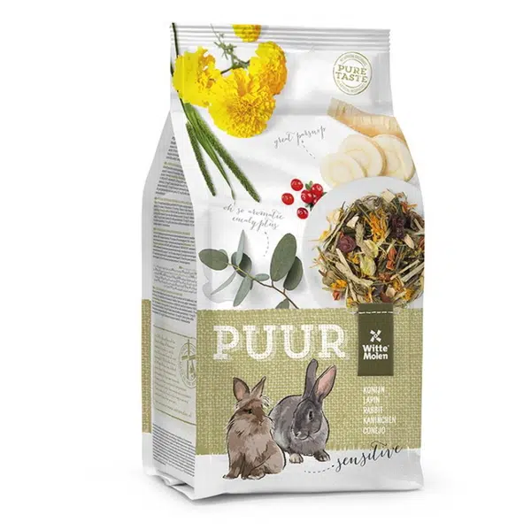 WITTE MOLEN Puur rabbit sensitive krmivo pro citlivé králíky 3 kg