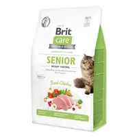 BRIT Care Cat Senior Weight Control granule pro kočky nad 7 let, Hmotnost balení: 2 kg