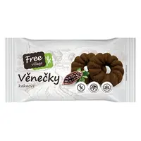 FREEVILLAGE Věnečky kakaové bez lepku 100 g