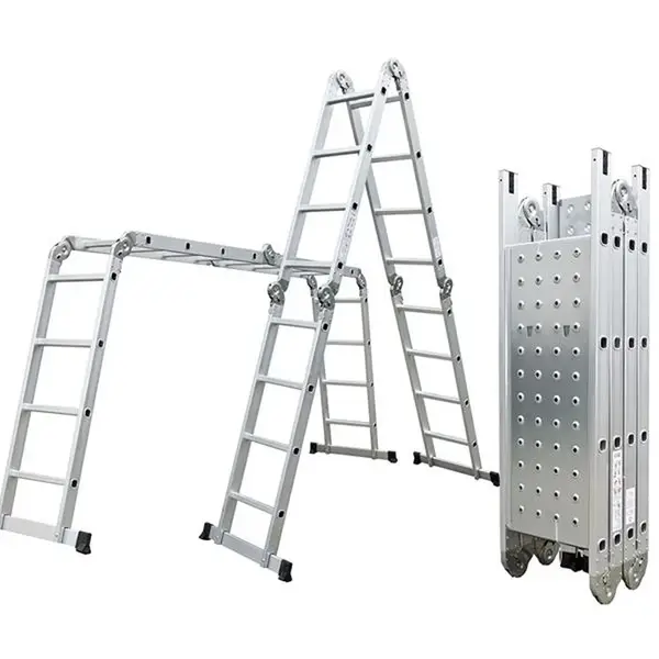 Štafle hliníkové G21 GA-SZ-4x4-4.6m multifunkční + podlážka
