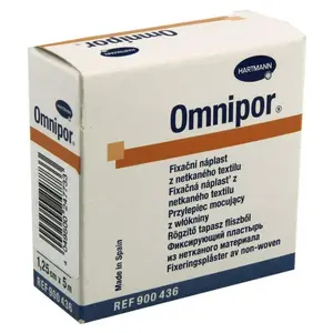 Náplast Omnipor netkaný textil 2.5 cmx5 m 1 ks