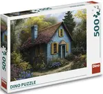 Puzzle Modrý domeček 500 dílků - Neznámý