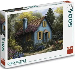 Puzzle Modrý domeček 500 dílků - Neznámý