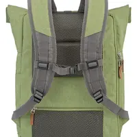 Roll-top batoh Travelite Basics Roll-up Backpack Green/Grey